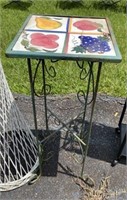 Metal Side Patio Table