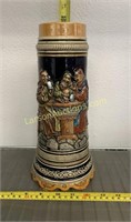 German Hand Painted Merry Time Stein