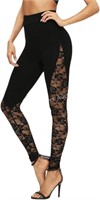 Lace Leggings Womens XLarge