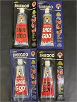 Four ShoeGoo Glue