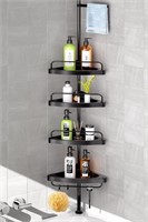 Corner Shower Caddy Tension Pole: Adjustable