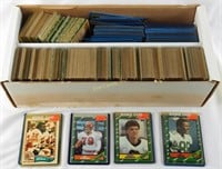 1985 Approx 750 Topps Football Player Cards Lot