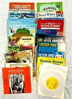 Vintage Kid's Book & Record Sets