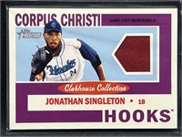 2013 Topps Heritage ML Jon Singleton Relic