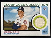 2022 Topps Heritage Jeremy Pena Relic