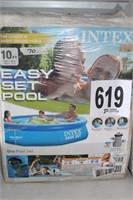 Intex 10' East Set Up Pool w/Pump (U245)