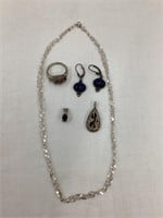 (5) Sterling Silver Pieces of Jewelry, Incl.