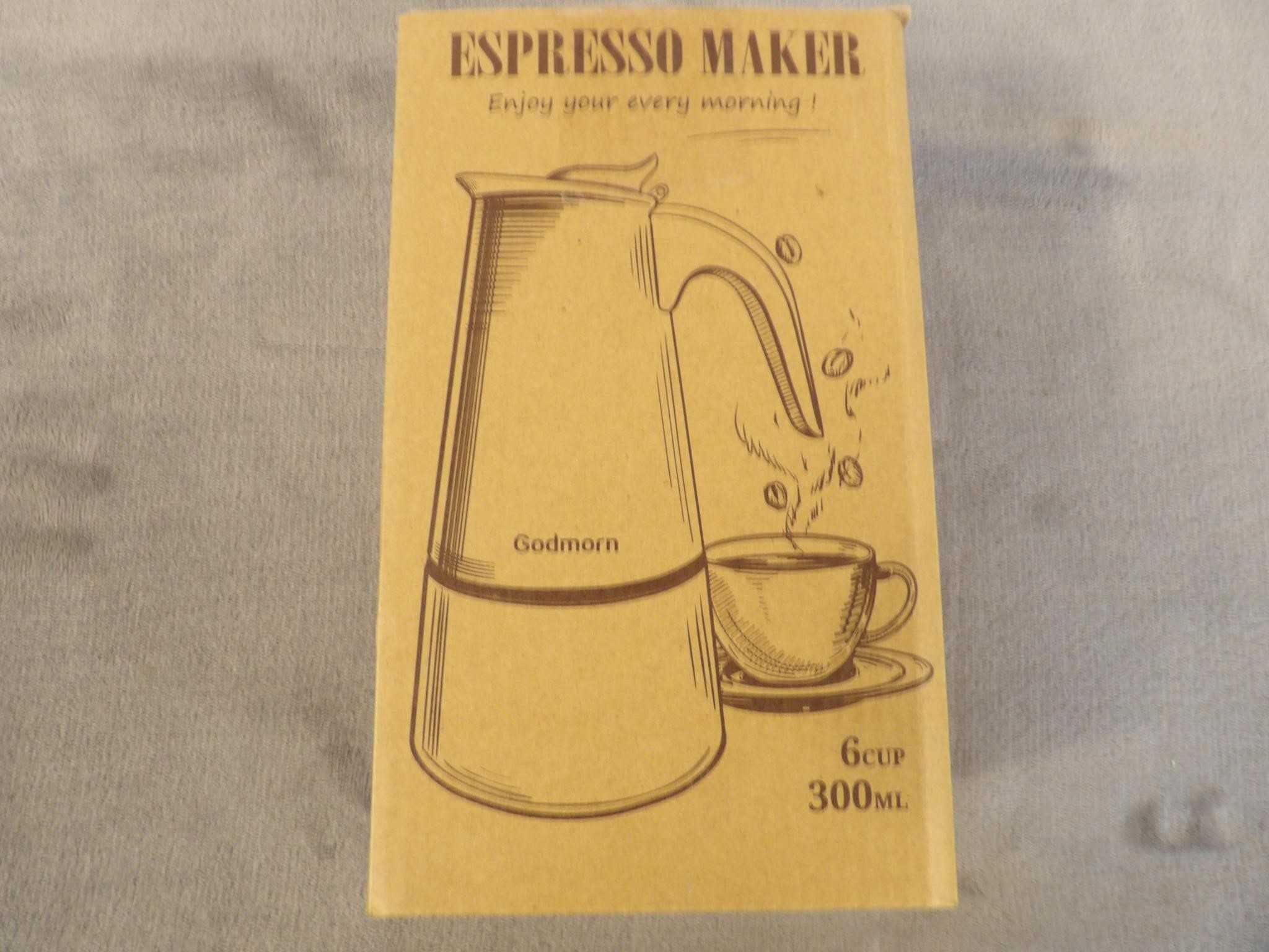 Godmorn 6 Cup Espresso Maker