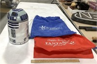 2 bags w/ Star Wars thermos cooler