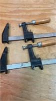 Pair of 24 inch bar clamps