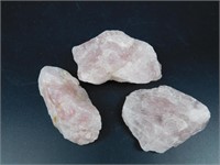 ROSE QUARTZ ROCK STONE LAPIDARY SPECIMEN