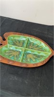 16 inch fish serving tray