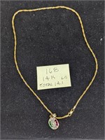 14k Gold 14.1g Necklace