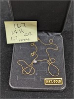 14k Gold 1.7g Necklace