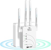 WiFi Extender, AC1200 WiFi Booster/WiFi Range