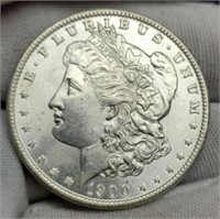 1887 Morgan Silver Dollar BU