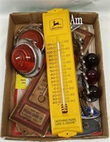 Vintage Thermometer, Automotive Accessories,