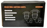 New Solar Wall Lanterns