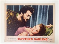 Jupiter's Darling original 1955 vintage lobby card