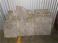 An Extensive Lot of Marble Slabs and Elements