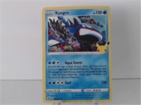 Pokemon Card Rare Kyogre Holo Stamped