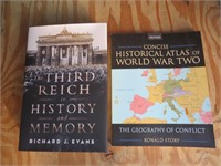 WWII Books Third Reich & Atlas New