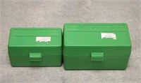 (2) Plastic Boxes of 223 LC Ammo, Approx (100)