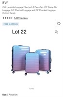 IFLY Suitcase (color: Cotton Candy)
