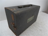 Antique General Electric Steel Case - 15x7x10