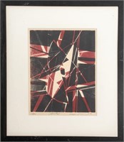 Irene Zevon "Sails" Lithograph in Colors