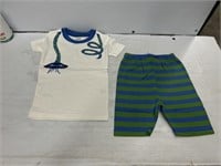 Size 3 kids Gymboree shirt and pants set