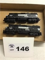 PAIR NORFOLK SOUTHERN ENGINES