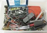 Tub Of Assorted Hand Tools