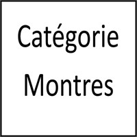 Catégories Montres