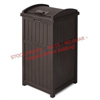 Suncast 33 Gallon Resin  Trash Hideaway container