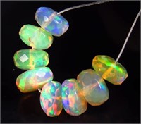 3.65 cts Natural Ethiopian Fire Opal Beads