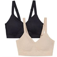 Ellen Tracy Ladies 2 Pack Comfort Bra (S)