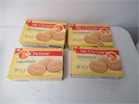 (4)"As Is" Mr. Christie Arrowroot Cookies 350g Box