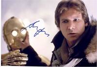 Harrison Ford Autograph Star Wars Photo