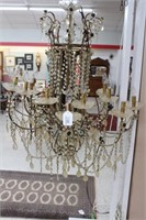 Very Large Antique Chandelier Tiered
