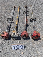 4 Various Condition Gas String Trimmers
