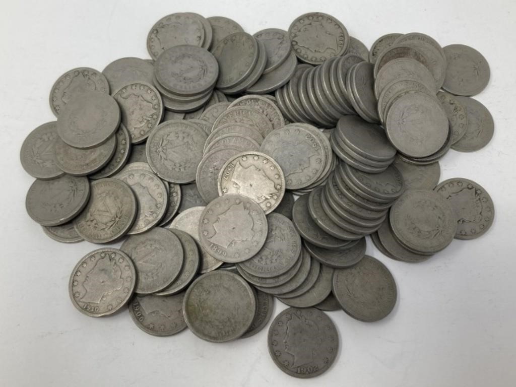 125 Liberty Head Nickels