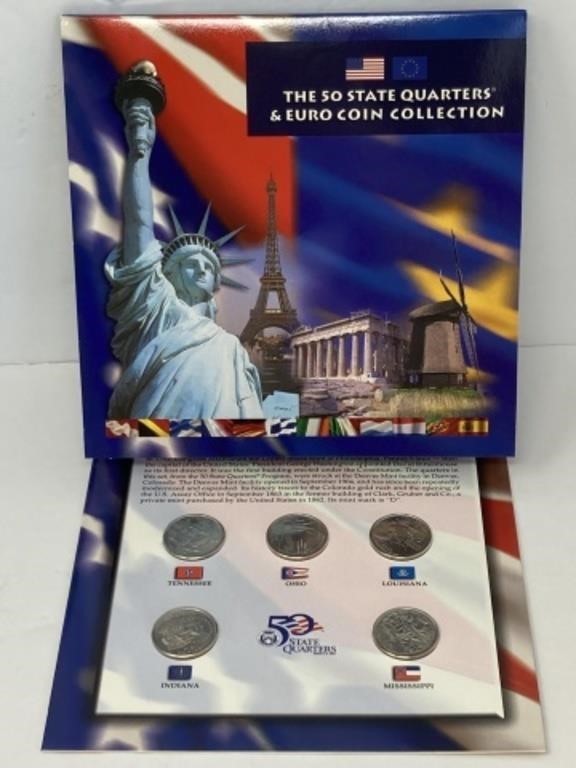 50 State Quarters and Euro Collection