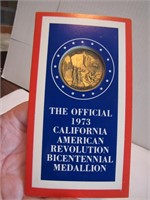 1973 California Bicentennial Medallion
