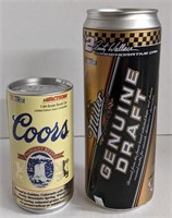 Bill Elliott Coors and Rusty Wallace Miller Can