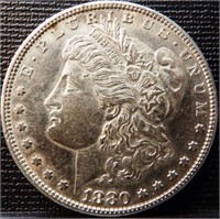 1880-S Morgan Silver Dollar Coin