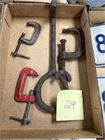 LOT OF SMALLER CLAMPS