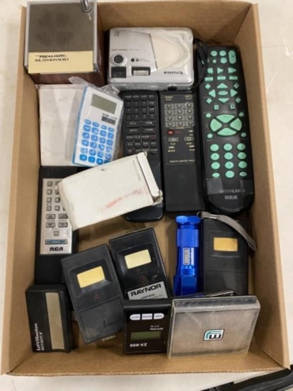 Misc electronics-calculator, camera, etc