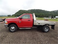 2011 Dodge Ram 3500  with flatbed; 8' flatbed; 5th