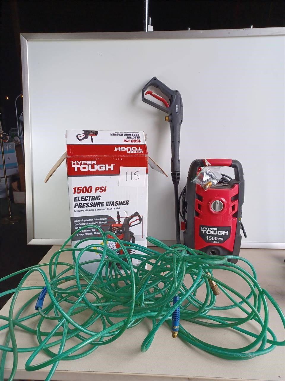 HYPER TOUGH 1500 PSI ELECTRIC POWER WASHER